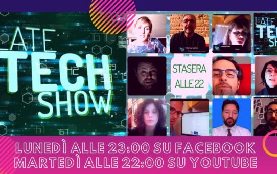 Late Tech Show Italian S01E01